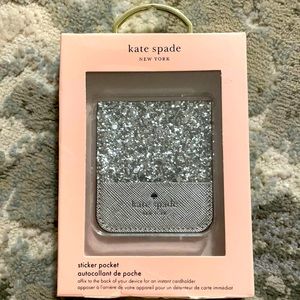 Kate spade sticker pocket